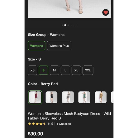 Ruched Mesh Bodycon Dress S Wild Fable Small S Dark Red Sleeveless Mini Cocktail - Picture 7 of 8